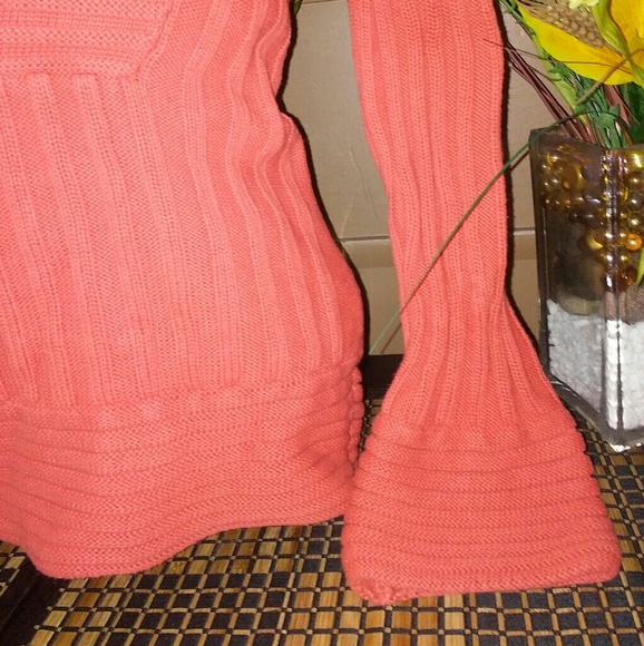 Chunky Knit Wrap Sweater. - Picture 3 of 4